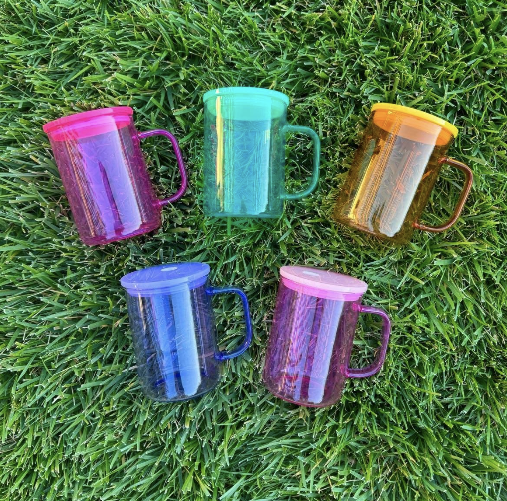 17oz Glass Sublimation Mugs