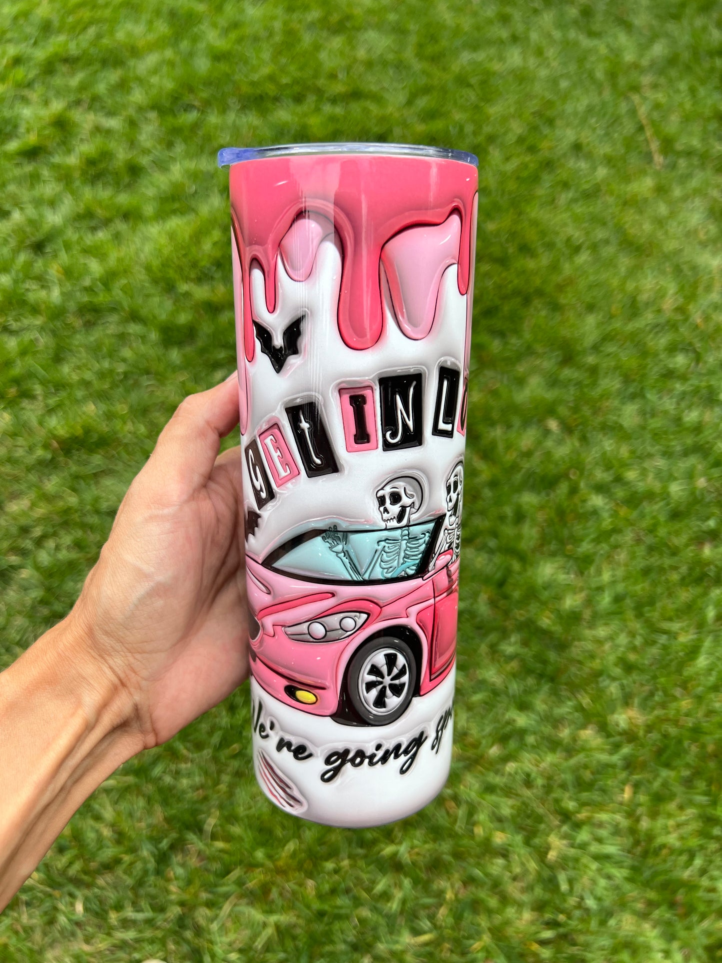 20oz Mean Halloween Spooking Tumbler