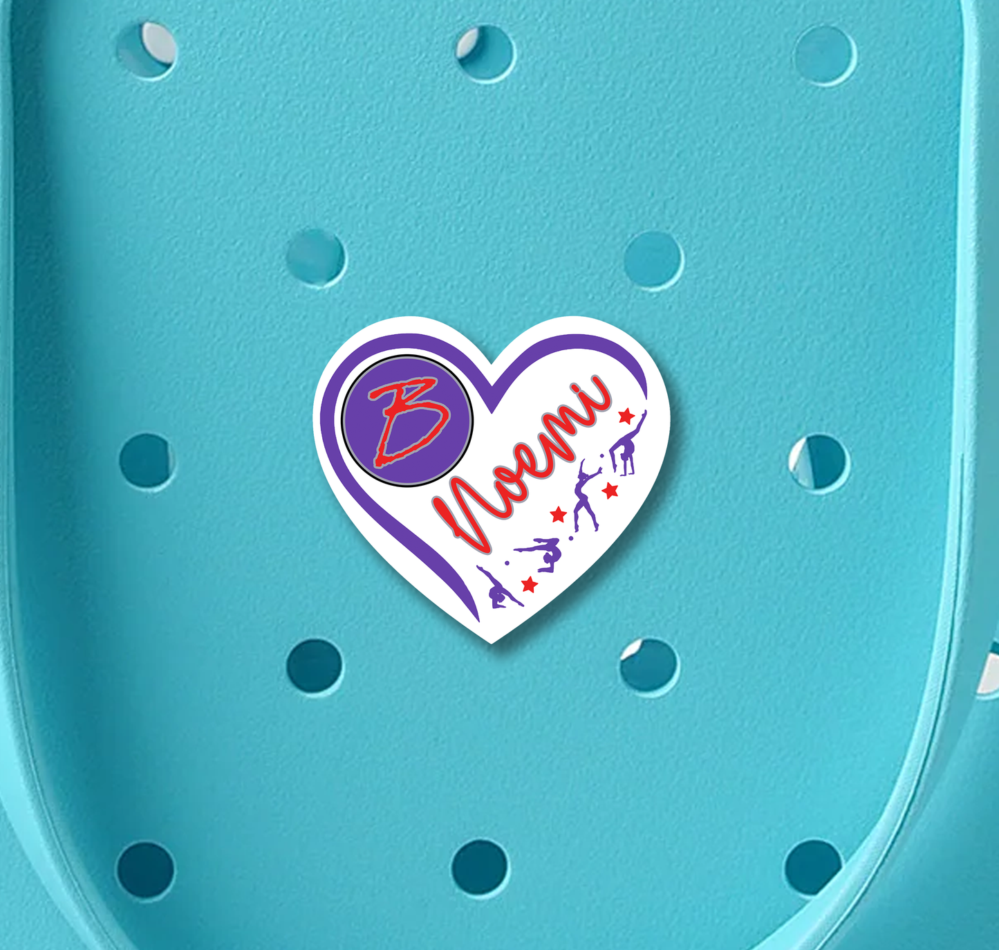 Fully Customizable Girls Gymnastics Bogg Bag Bit Charm