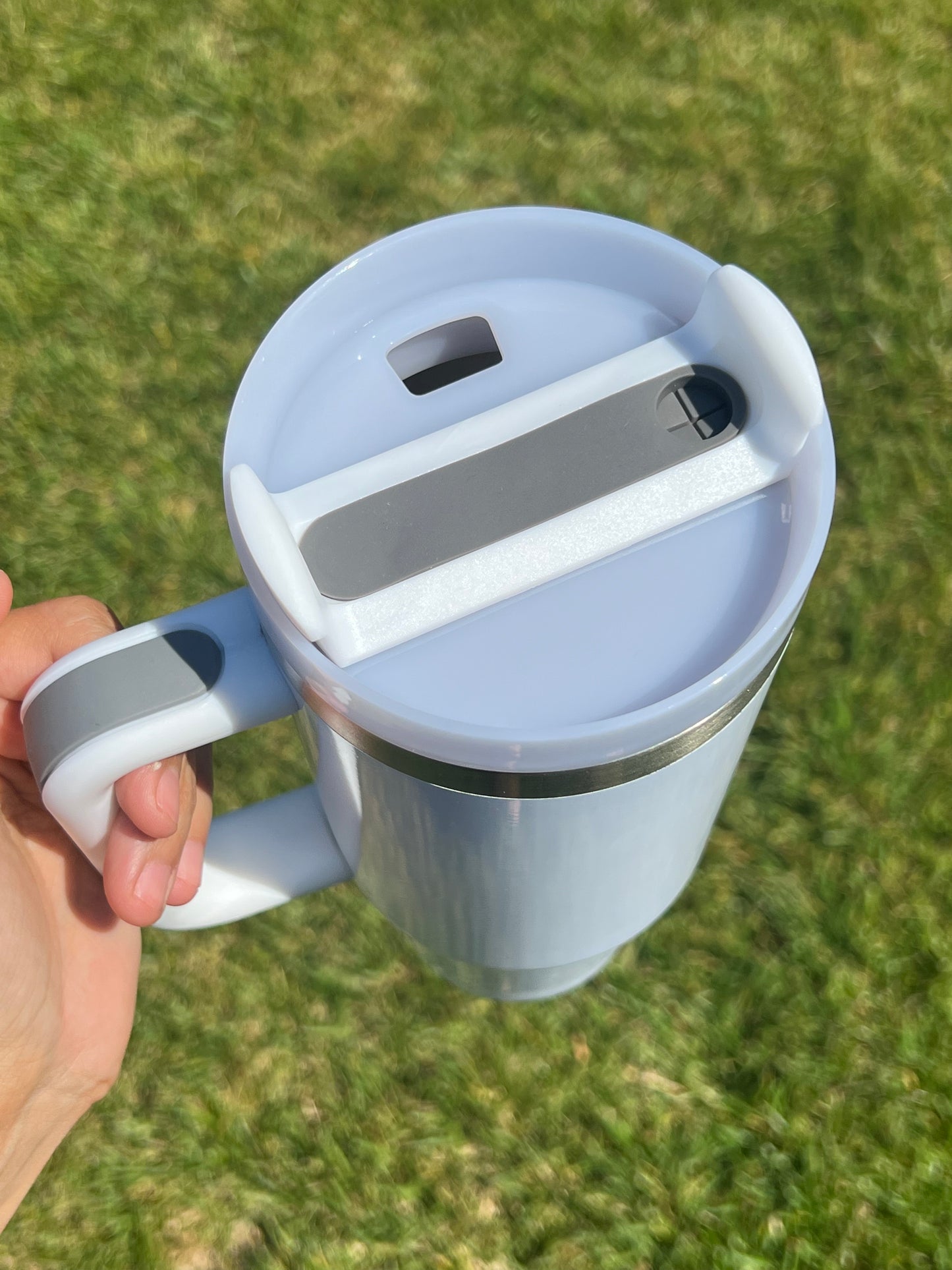 40oz 2.0 White Sublimation Tumbler