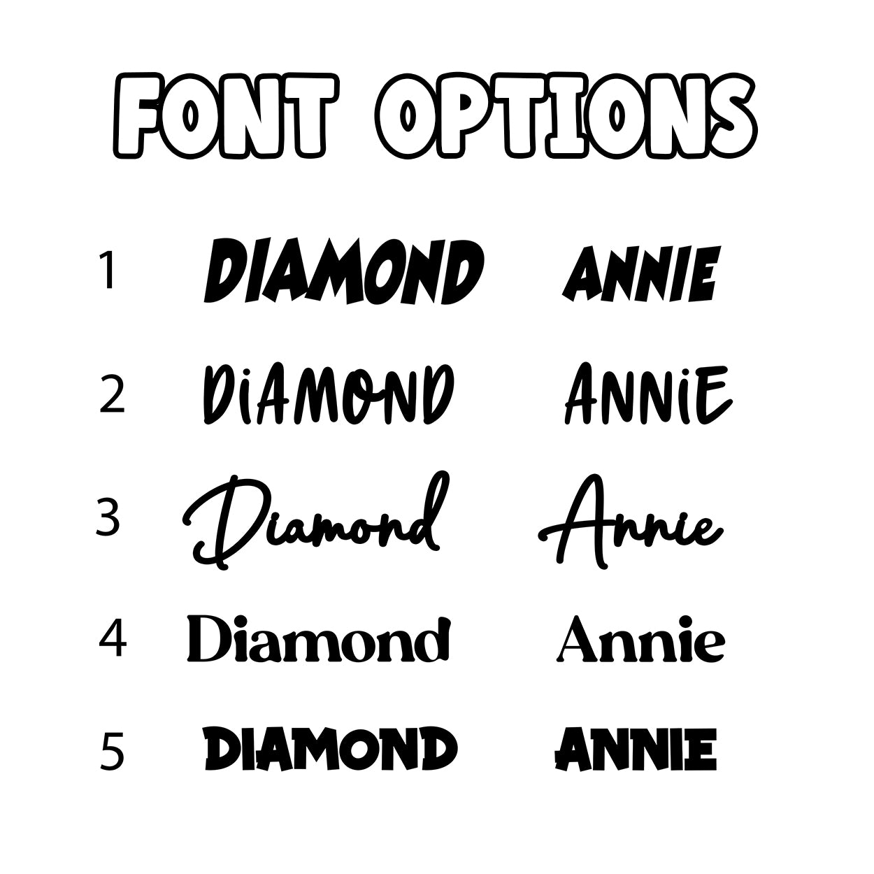 CUSTOM 40oz Glitter Name Plates - Multiple Sizes