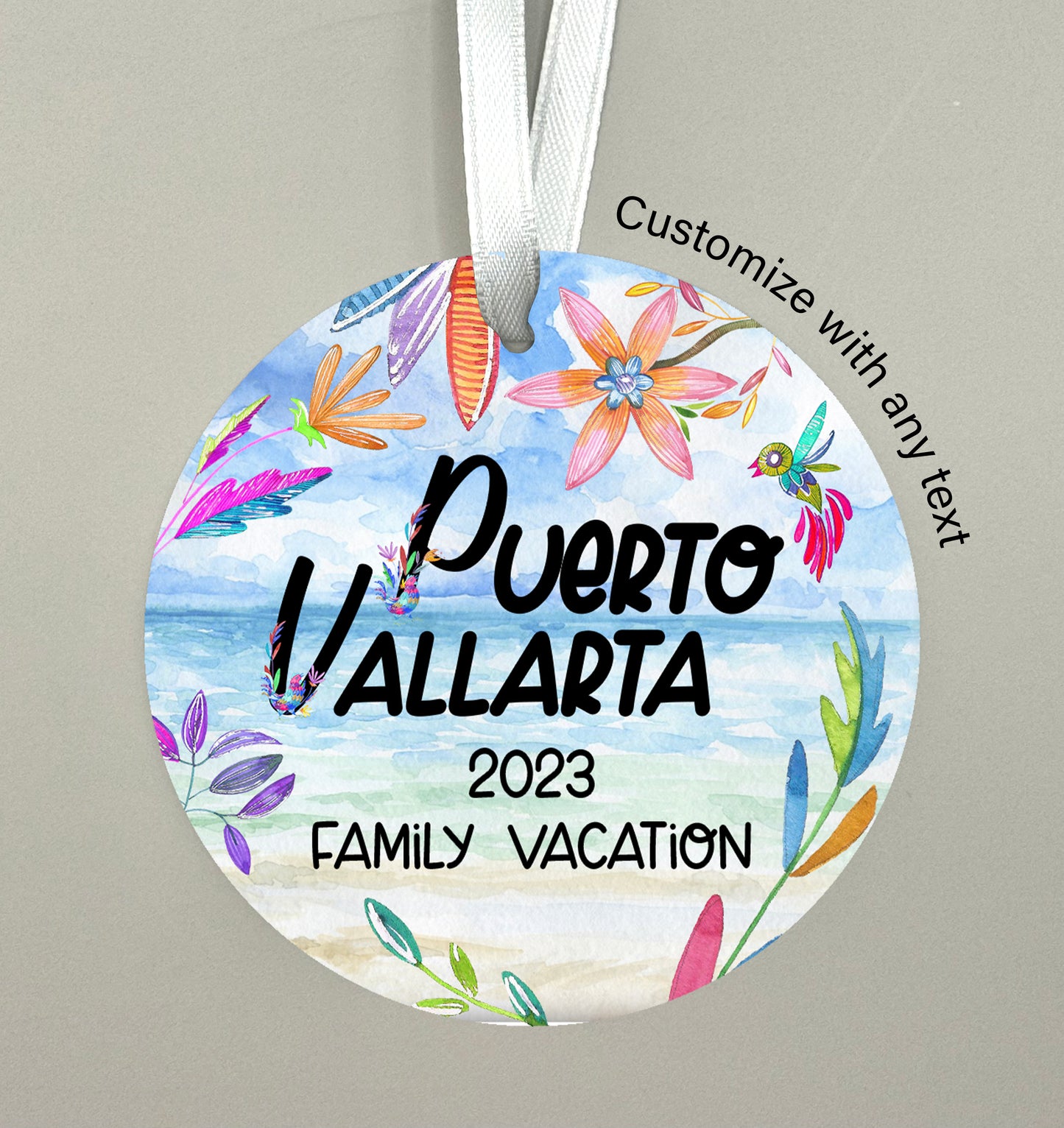 Puerto Vallarta Family Vacation Ornament