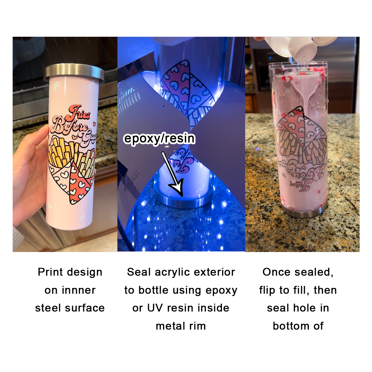 **PRE-ORDER** 25 PACK - 20oz Storyboard Tumbler - Snow Globe Tumbler - FREE SHIPPING