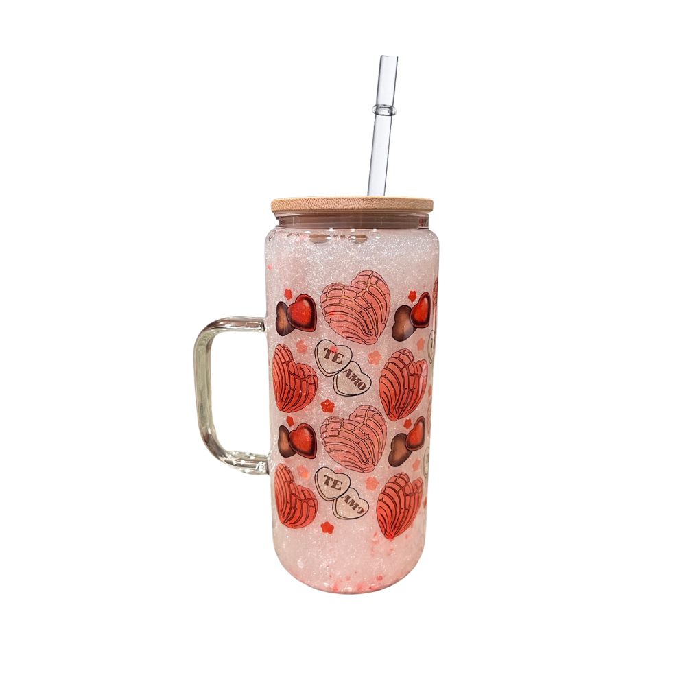 Concha See I Love You Snowglobe Tumbler with Handle