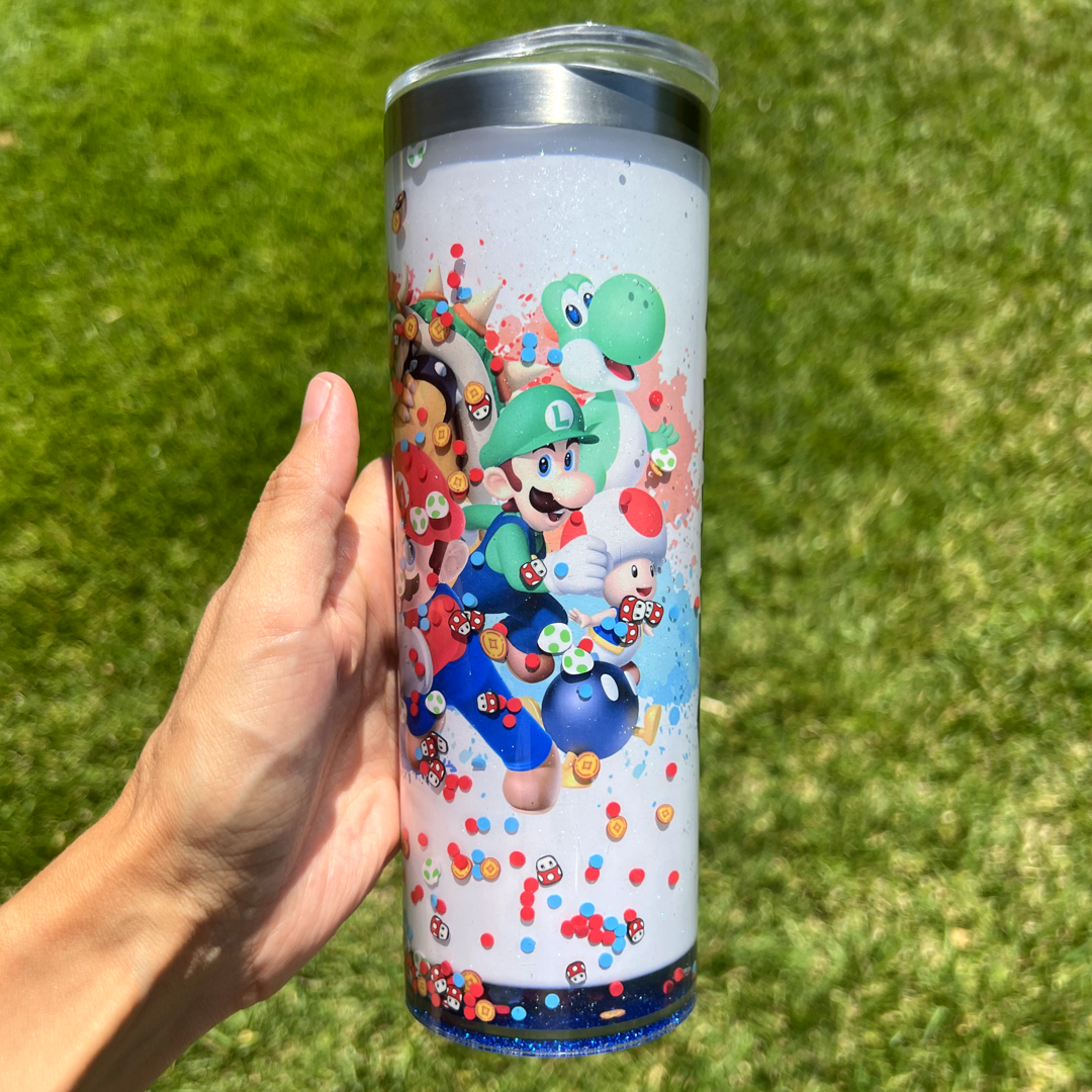 20oz Super Mario Storyboard Tumbler