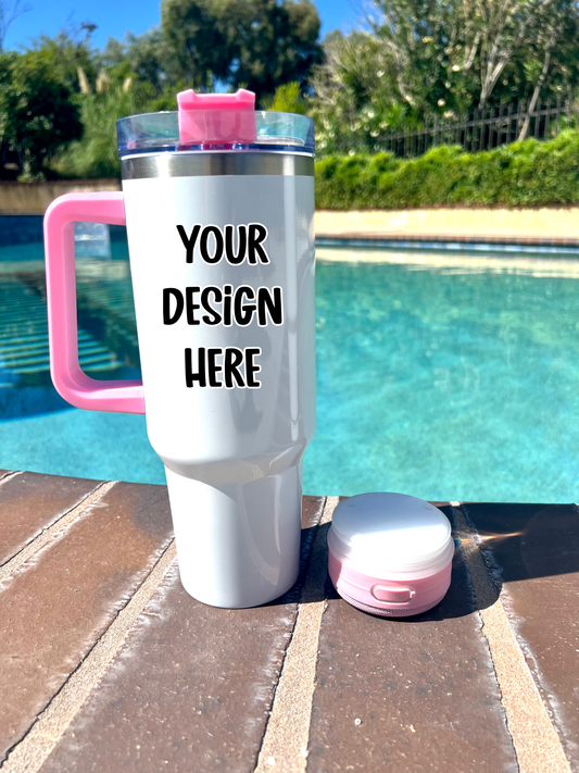 CUSTOM 40oz Speaker Tumbler