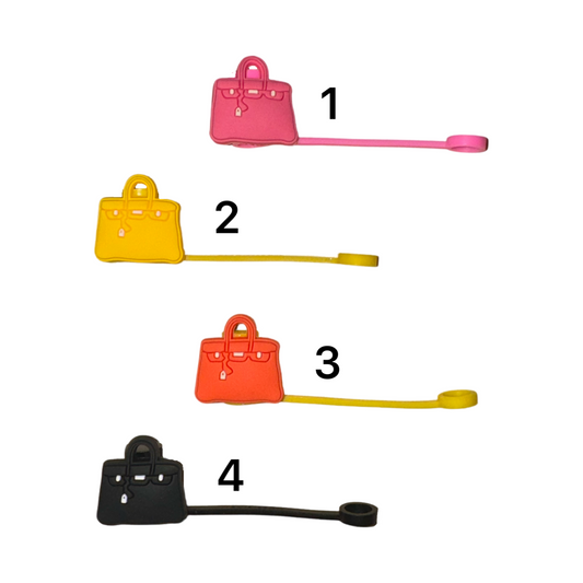 Locking Purse Straw Toppers