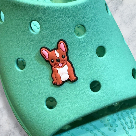 Frenchie Shoe Charm