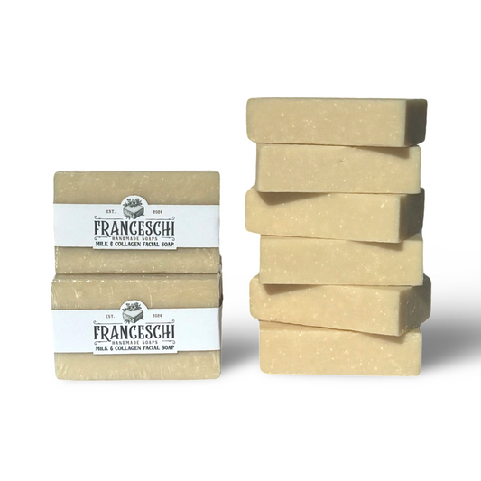 Milk and Collagen Anti Aging Facial Soap