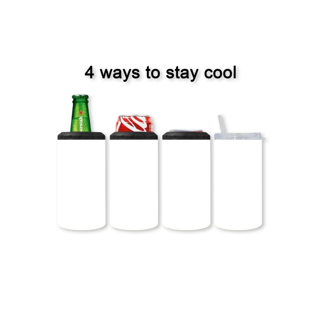 4-in-1 Sublimation Can Cooler