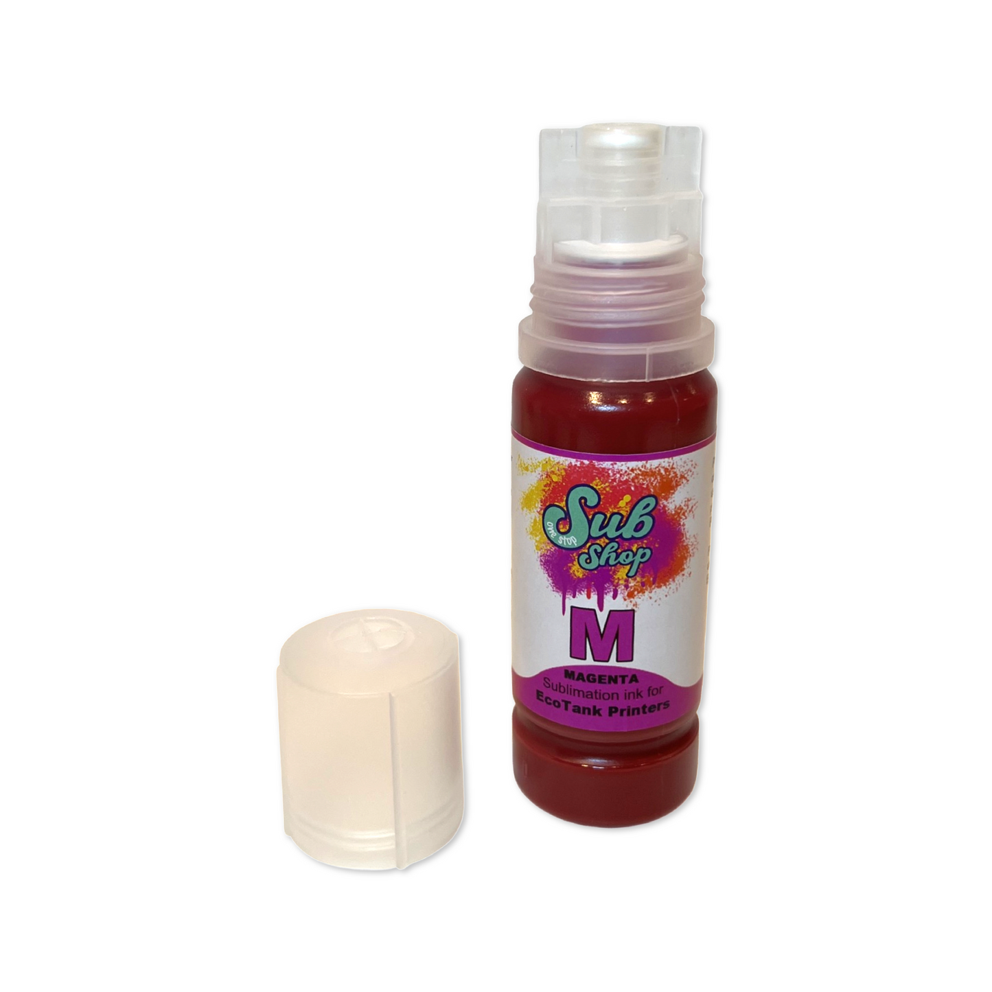Magenta Sublimation Ink - For EcoTank Printers - 90ml