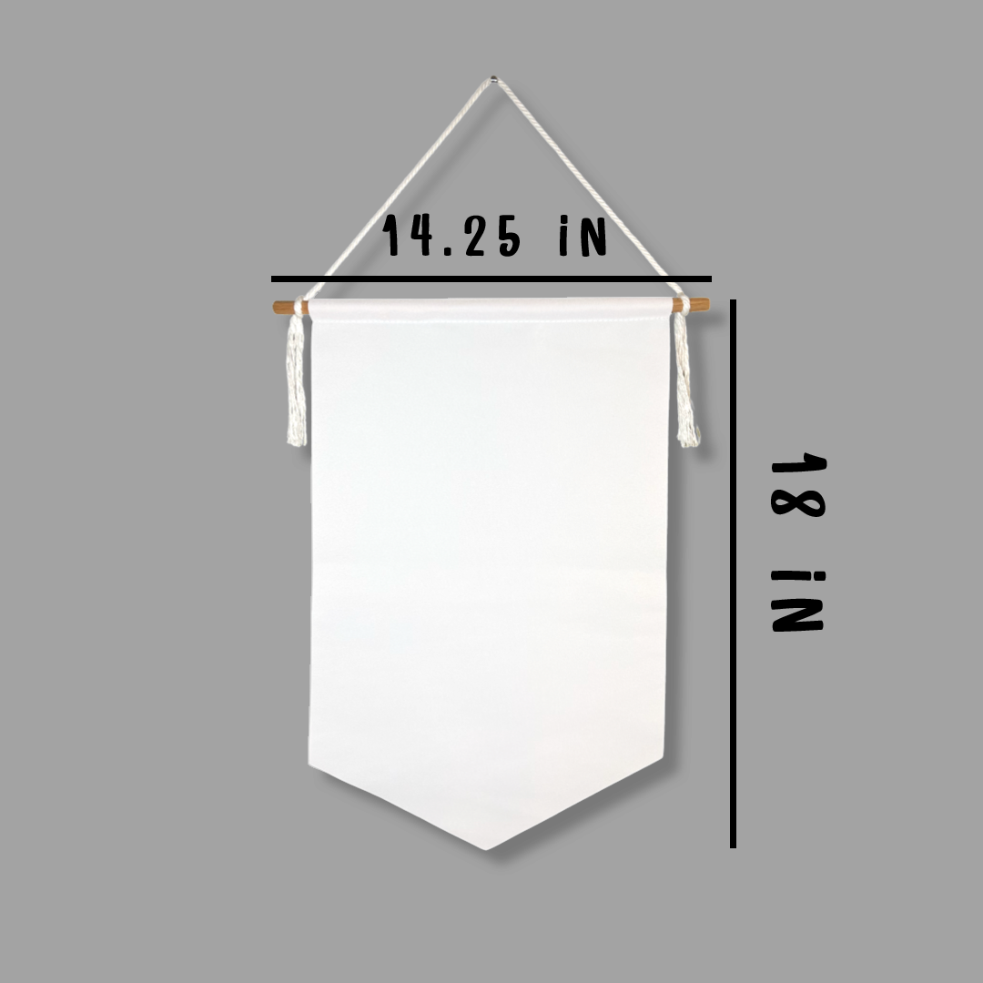 Branded Pennant Banner - Set of 2